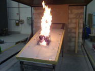 ASTM E108 Sprzęt do testowania ognia na dachu zewnętrznym do spalania drewna