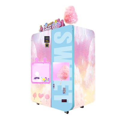 Elektryczny automatyczny automat sprzedający watę cukrową Komercyjny