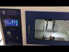 Maszyna do badania zapalności materiałów budowlanych z pojedynczym źródłem płomienia ISO 11925-2