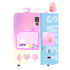 Różowy elektryczny automat z watą cukrową Przekąska z waty cukrowej Automat z cukierkami