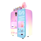 Komercyjny automat z watą cukrową Przekąski automatyczne z niestandardowym logo