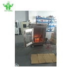 Aparat do badania płomienia 180-220 stopni, sprzęt do testowania laboratoryjnego ISO 834-1