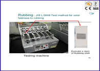 Tester odporności na ścieranie JIS używany w farbowaniu Test odporności na ścieranie