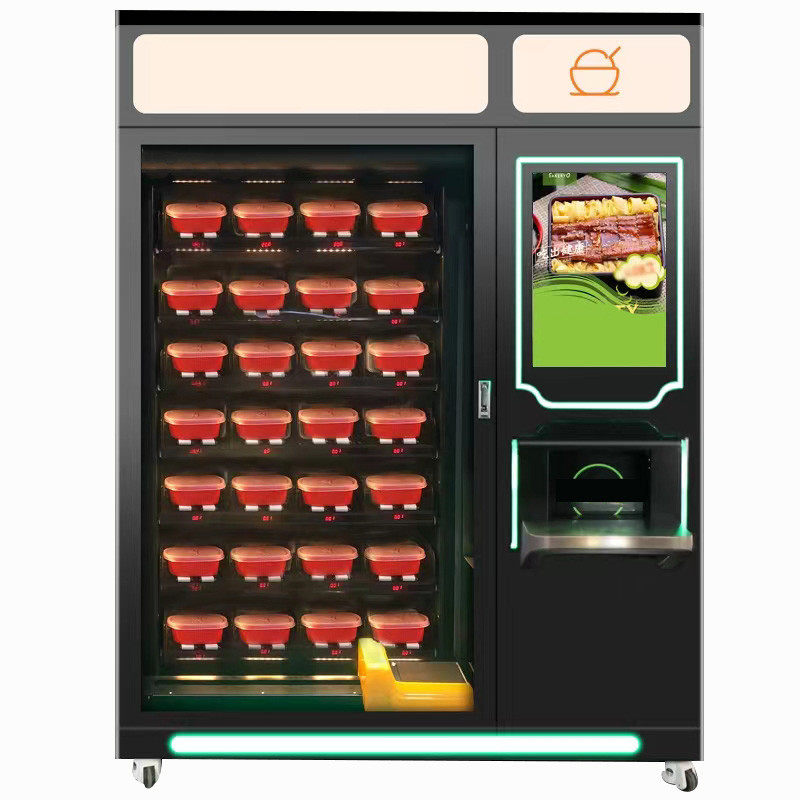 Automat do pizzy na monety Sałatka Warzywa Świeże owoce Automat do sprzedaży żywności na sprzedaż
