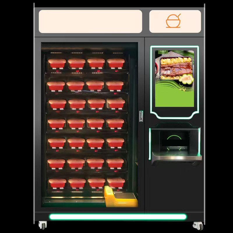 Automat do pizzy na monety Sałatka Warzywa Świeże owoce Automat do sprzedaży żywności na sprzedaż