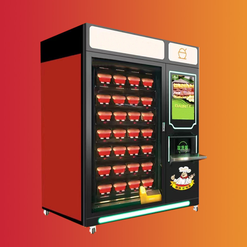 Automat do pizzy na monety Sałatka Warzywa Świeże owoce Automat do sprzedaży żywności na sprzedaż