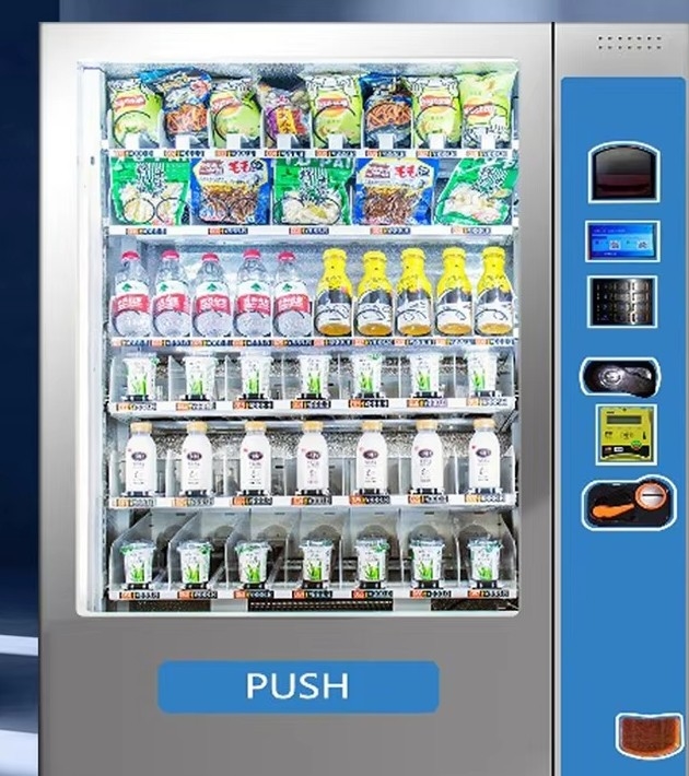 Stabilny i automatyczny automat do gorącego jedzenia z 22-36 typami i 121-200 porcjami