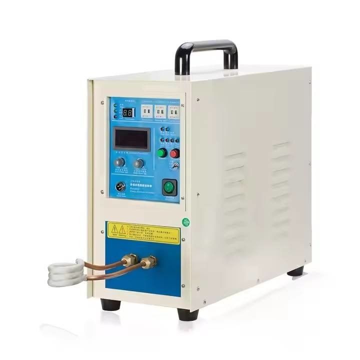 Maszyna do podgrzewania indukcyjnego o wysokiej częstotliwości 15KW z 200-600A Metal Forging Machine Chłodzenie do elektrycznego zestawu testowego