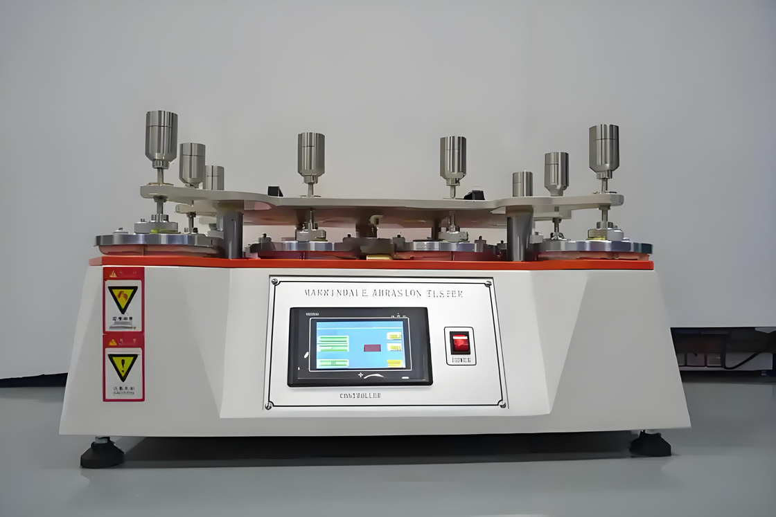 Tester dla tekstyliów - solidna konfiguracja stacji zgodna z standardami ISO 12947 - 2