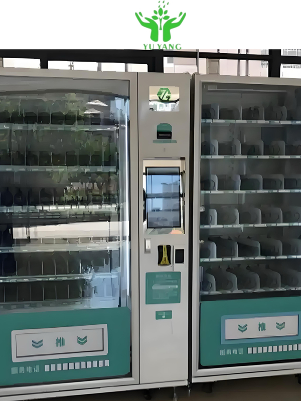 Szybkie - automat do serwisowy dla centrów handlowych przedstawiający szeroką gamę słodyczy