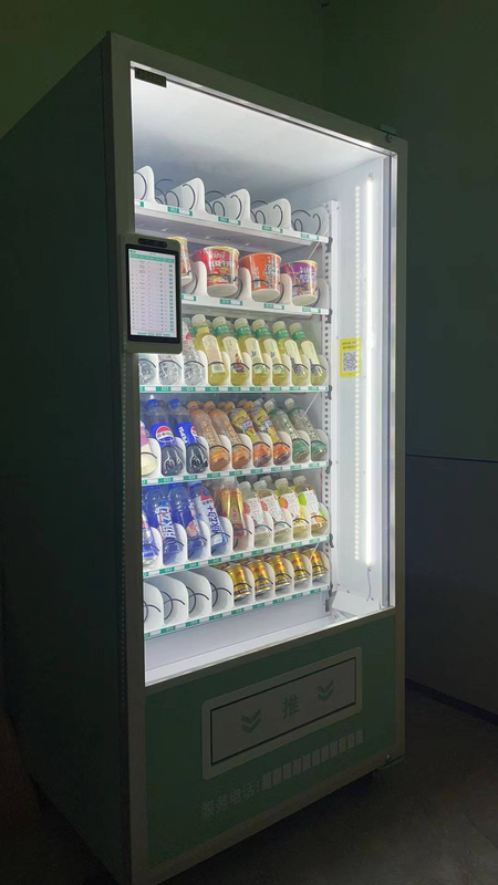 Self - automat do serwisowy na lotniska oferujący podróże - przyjazne przekąski i napoje