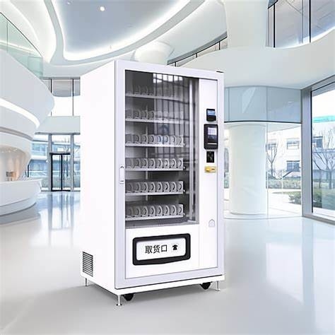 Self - automat do serwisowy na lotniska oferujący podróże - przyjazne przekąski i napoje