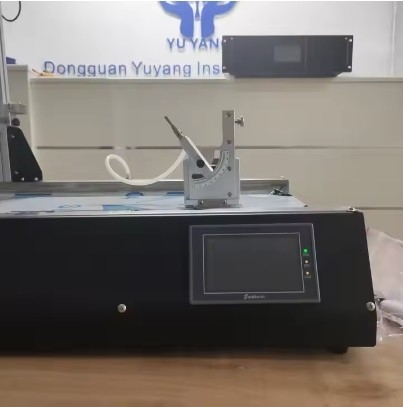 Sprzęt do testowania łatwości dla materiałów tekstylnych i zabawek ISO 6941 ISO 6940 Tkanina Płomień Zatrzymany tester