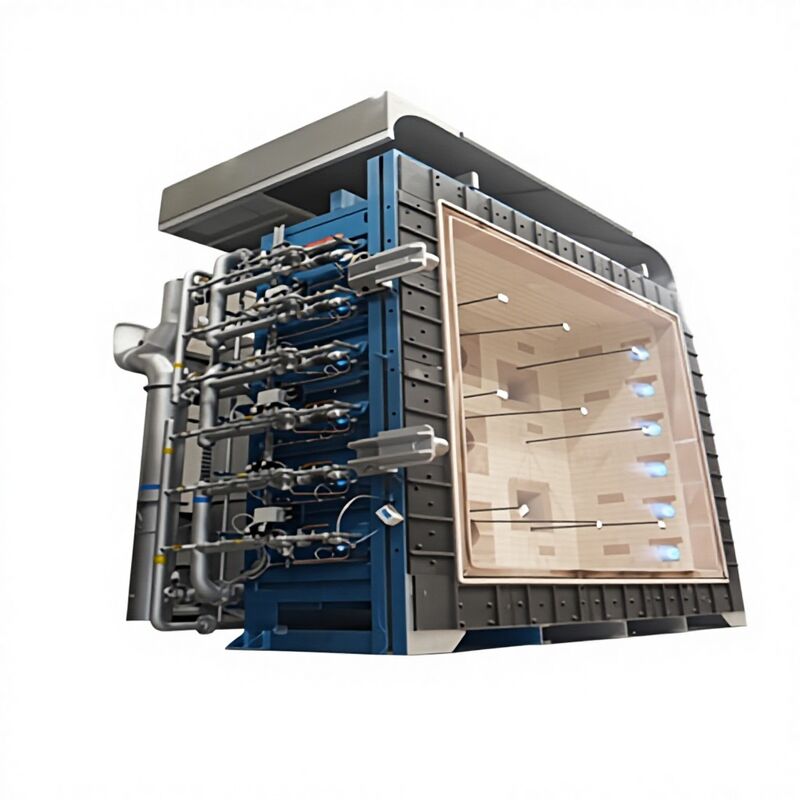 ISO 834 BS 476 Część 20 i 22 Piekarnik do badań odporności ogniowej pionowej materiałów budowlanych i konstrukcji