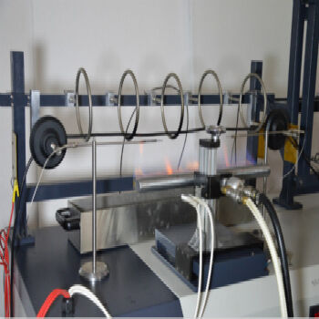 IEC 60331, BS 6387, EN 50200 Kable elektryczne Integrity obwodu Aparacja do badań oparzenia