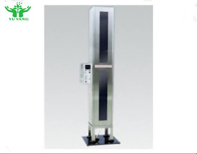 Tester propagacji płomienia NFPA 701-2004 Metoda 2 z palnikiem o mocy 800 BTU/ft3 ~ 1000 BTU/ft3, dyszą 100 mm i konstrukcją ze stali nierdzewnej 304