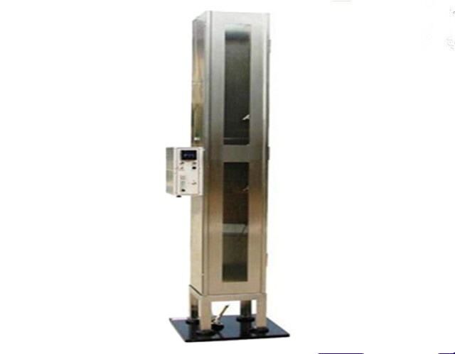 Tester propagacji płomienia NFPA 701-2004 Metoda 2 z palnikiem o mocy 800 BTU/ft3 ~ 1000 BTU/ft3, dyszą 100 mm i konstrukcją ze stali nierdzewnej 304