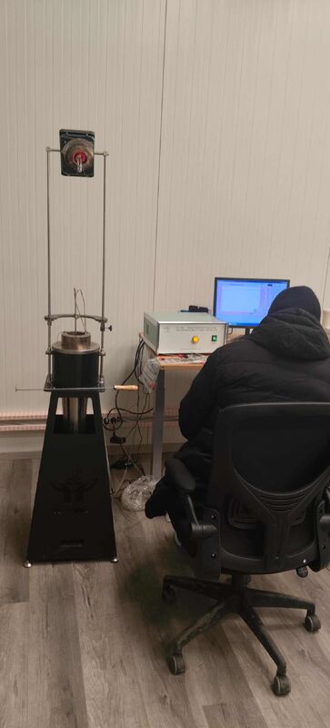 Aparatura do badania niepalności sterowana mikrokomputerem, zgodna z ISO 1182-2020, odporna na temperaturę 1600°C