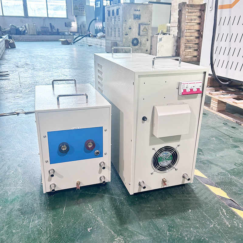 Handheld Induction Heating Machine 220V Steel Motor Bolt Forging PLC Core Components Stainless Steel Induction Heating Equipment