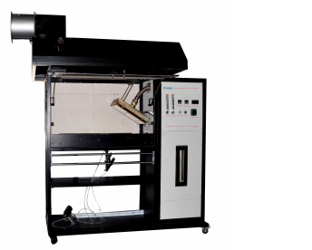Zgodny z normą ISO 9239 krytyczny tester strumienia promieniowania o całkowitej mocy 2 kW i panelu promieniowania o wymiarach 300 mm × 450 mm do badania strumienia cieplnego podłogi