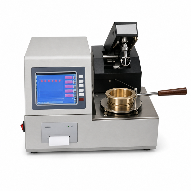 ASTM D92 Automatyczny Cleveland Open Cup Flash Point Tester Petroleum Lubricant Oil Analysis Equipment Instrument Laboratory