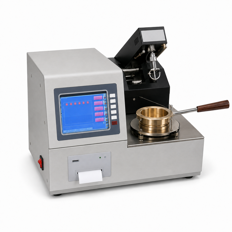 ASTM D92 Automatyczny Cleveland Open Cup Flash Point Tester Petroleum Lubricant Oil Analysis Equipment Instrument Laboratory
