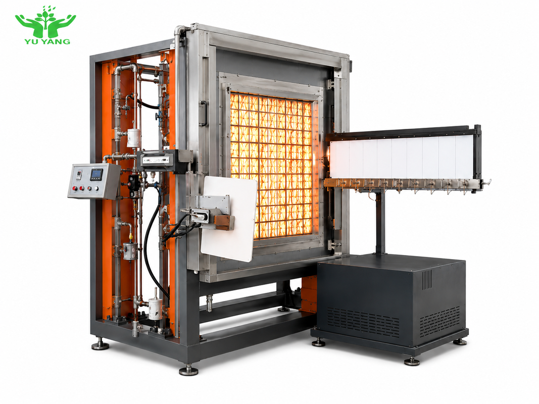 Radiant Panel Flame Spread Test Machine dla BS 476-7 Zgodność z 400 kg masy i 220V 50HZ mocy