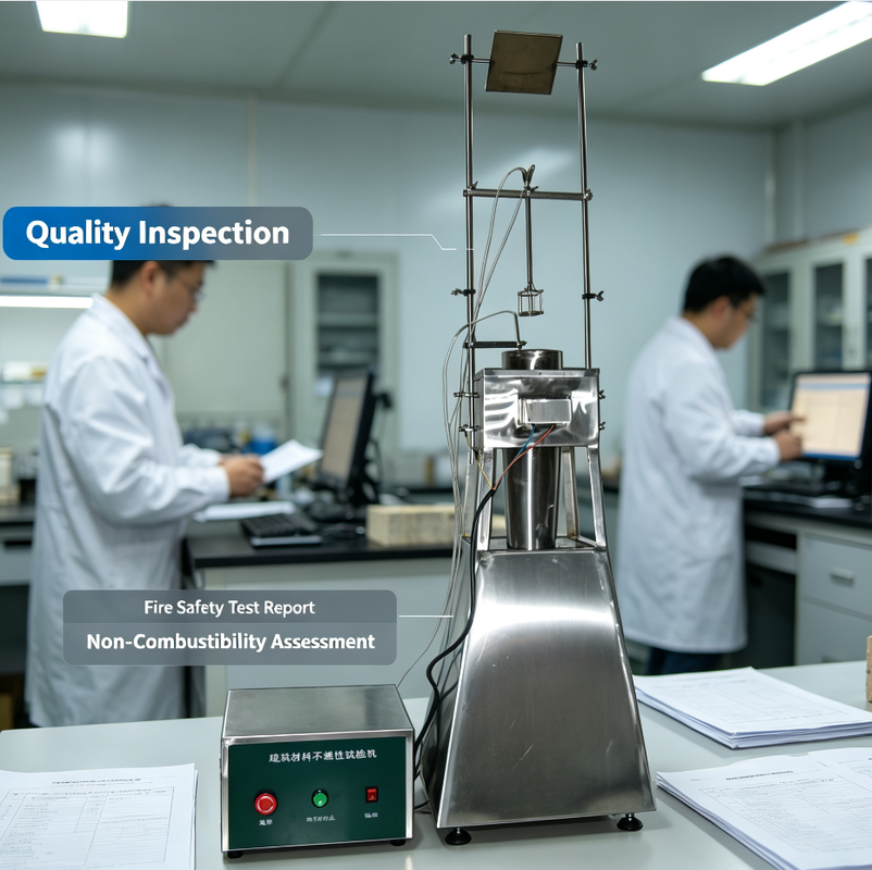 Building Materials Non-Combustibility Tester EN ISO1182 BS476-4 Fire Reaction Test Equipment for Construction Products