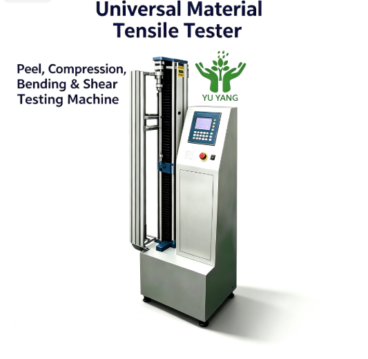 Universal Tensile Testing Equipment with 0.1~500mm/min Speed Range, ±0.5% Accuracy, and 850mm Stroke for Tensile Compression Bending Shear Peel Tests