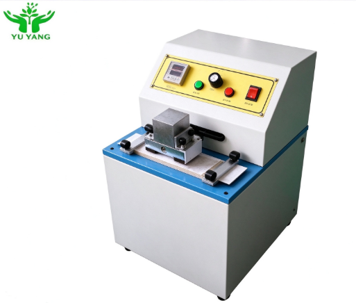Microcomputer Control Ink Rub Testing Machine Abrasion Resistance Tester with Adjustable Friction Speed and Auto-Shutdown