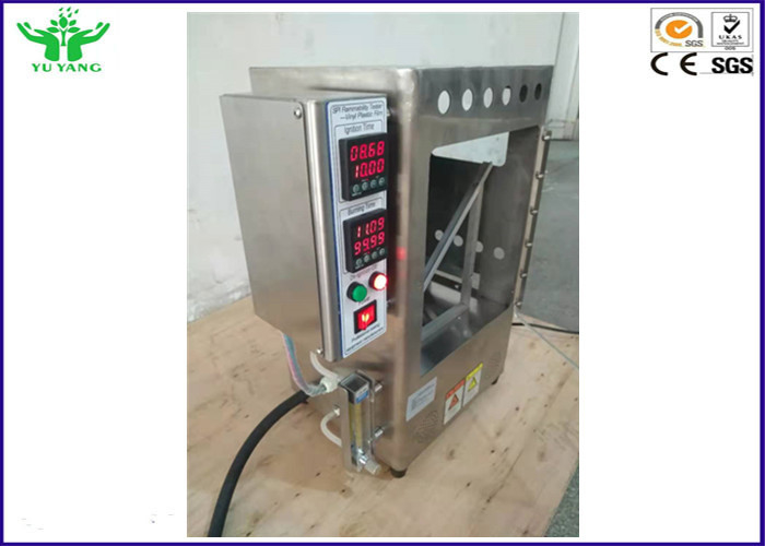 CPSC 16 CFR część 1611 SPI Tester palności Folia winylowa AC 220V 50Hz 3A