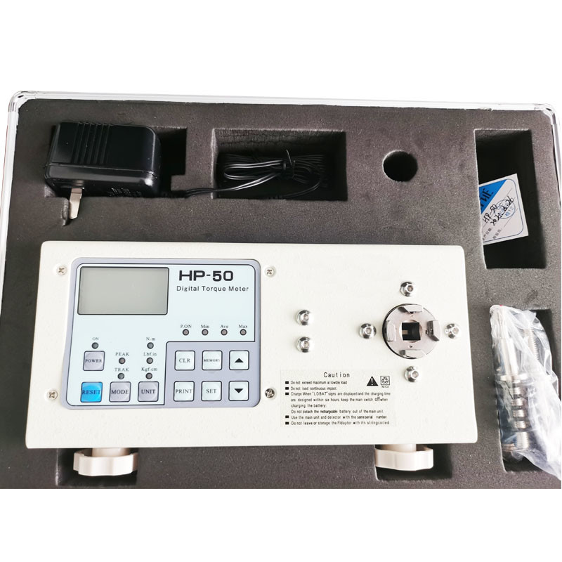 Tester silnika HP-50 Elektryczna wiertarka elektryczna wsadowa Wysoka precyzja przełączania Cyfrowy miernik momentu obrotowego