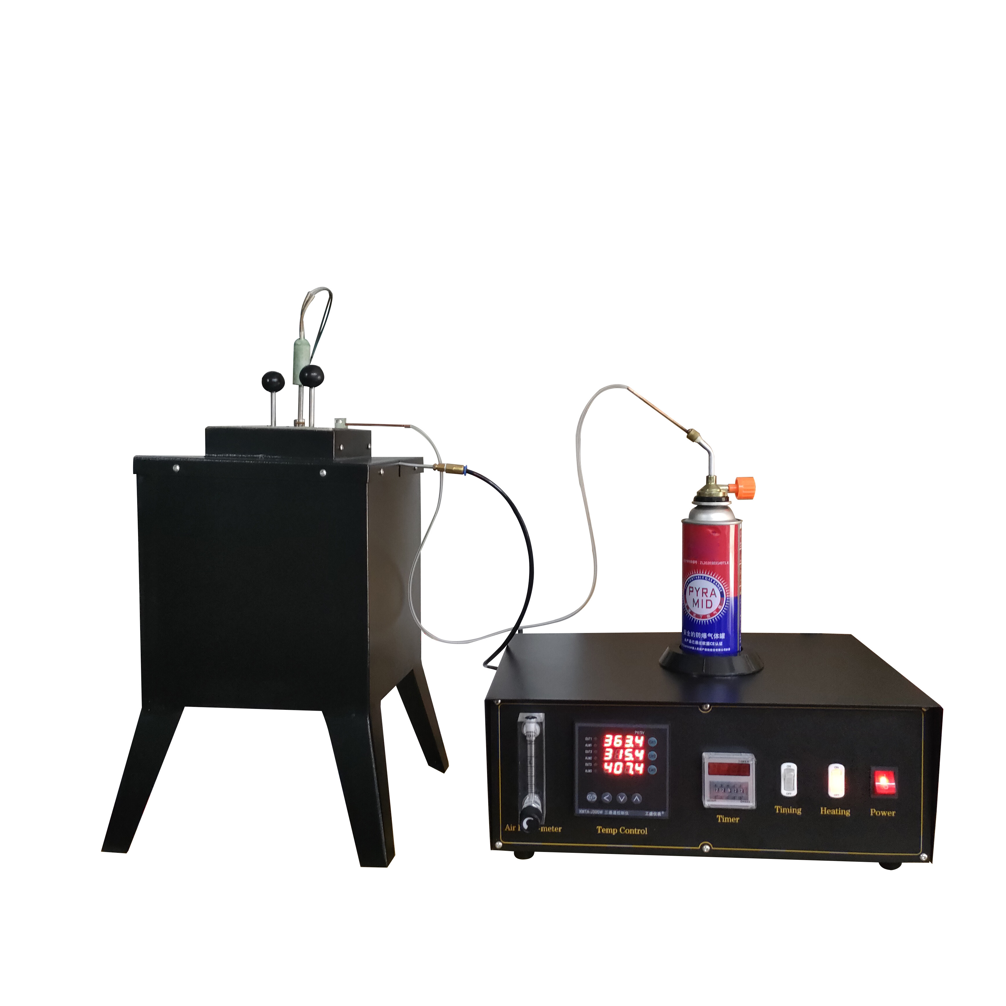 Sprzęt do testowania laboratoryjnego pieca testowego, test palności pionowej ASTM ISO871