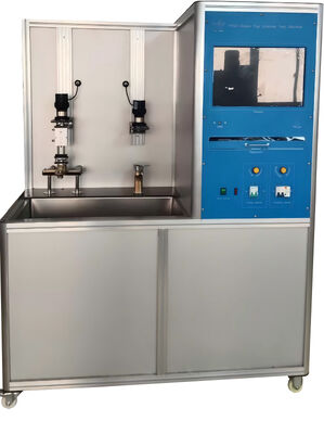 EN817 Profesjonalny tester trwałości przełącznika kranu, automatyczne krążenie wody z ogrzewaniem, jednoczesne badania na dwóch stacjach w celu oceny trwałości kranu